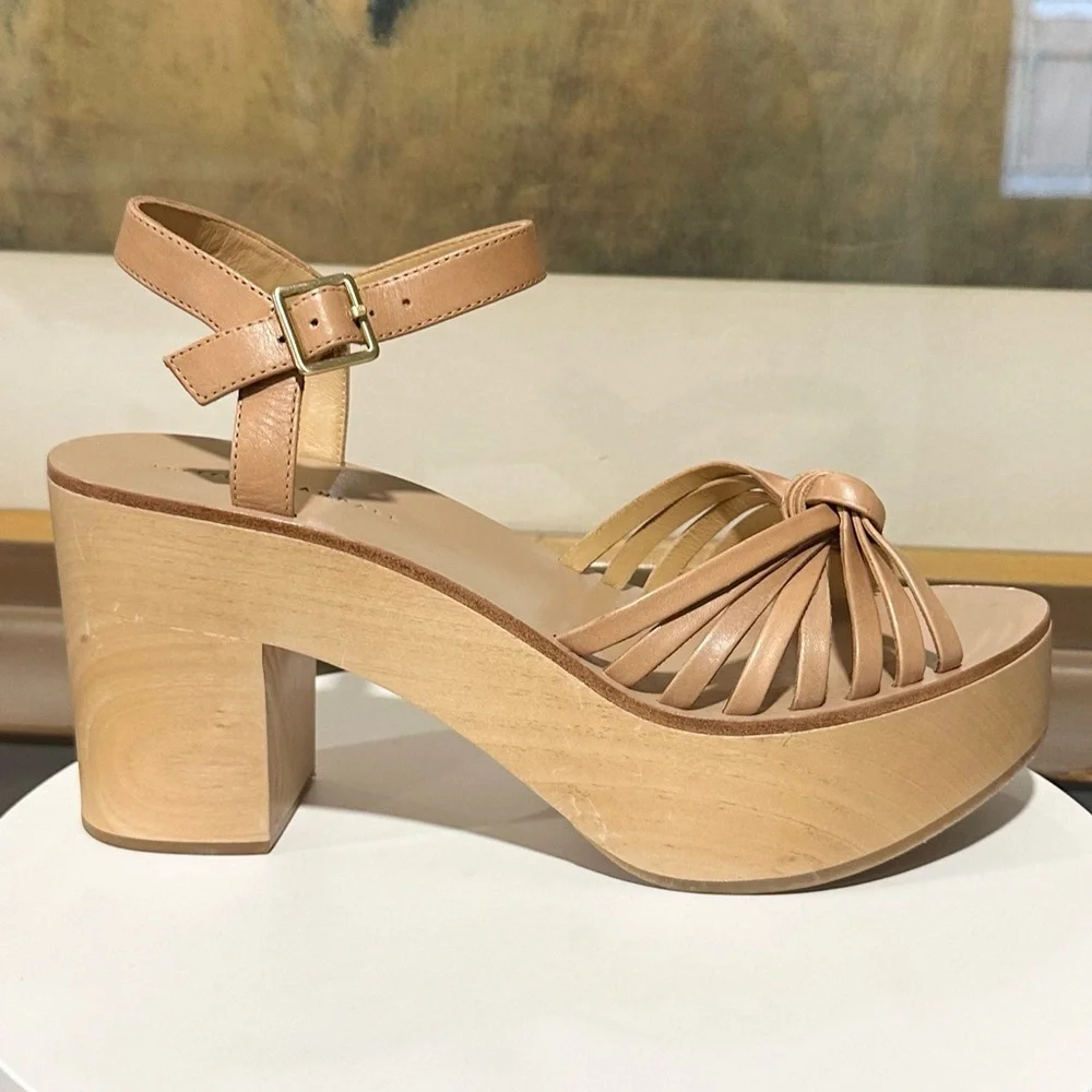 🌹LOEFFLER RANDALL🌹 Rivka Knot Platform Sandal Size: 10 - Picture 2 of 10